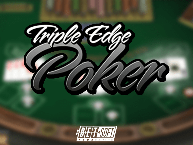 Triple Edge Poker slot